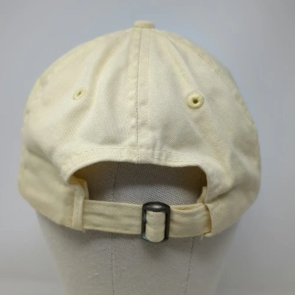 American Dry Goods Crow Creek Golf Hat Yellow One Size Baseball Cap Slideback